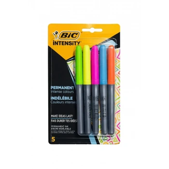 Bic İntenstiy Permanent Markör 5 Li