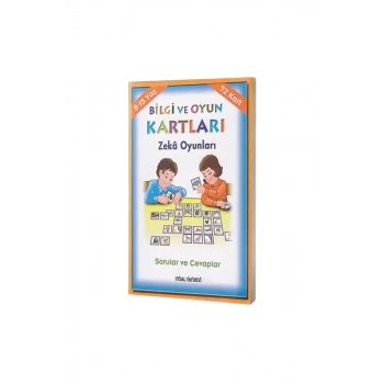Bilgi ve Oyun Kartları Zeka Oyunları Sorular ve Cevaplar - 8-15 Yaş