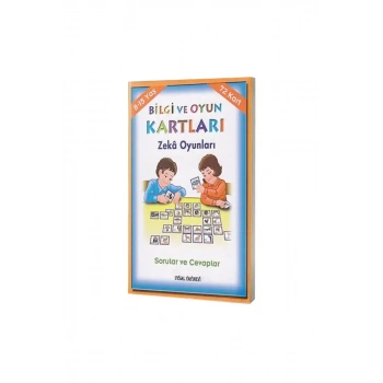Bilgi ve Oyun Kartları Zeka Oyunları Sorular ve Cevaplar - 8-15 Yaş
