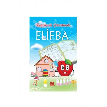 Boyamalı Çıkartmalı Elifba