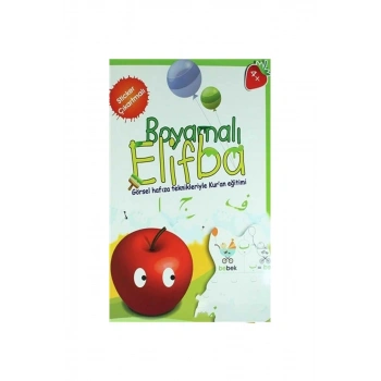 Boyamalı Elifba Sticker Çıkartmalı 4+ Yaş