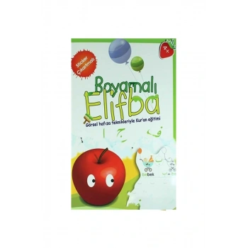 Boyamalı Elifba Sticker Çıkartmalı 4+ Yaş