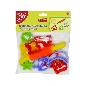 Bu Bu Oyun Hamuru Kalıbı Merdaneli 13 Parça
