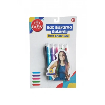 Bu Bu Saç Boyama Kalemi 5 Renk
