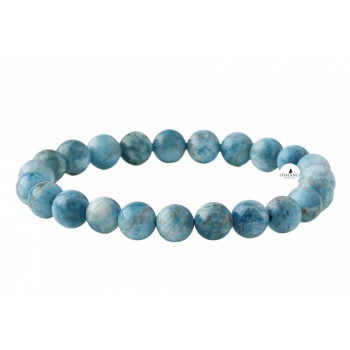 Buz Mavizi Apatit 8mm Doğal Taş Bileklik