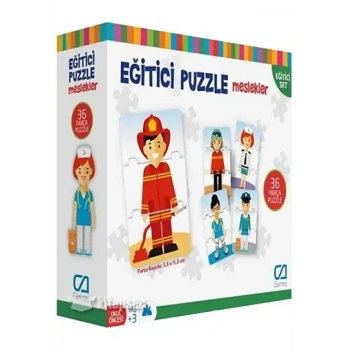 Ca Games Meslekler Eğitici Puzzle