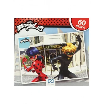 Ca Games Miraculous Puzzle 60 Parça