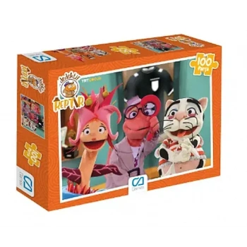 Ca Games Puzzle Dedektif Reptir 100 Parça