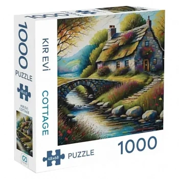 Ca Games Puzzle Kır Evi 1000 Parça