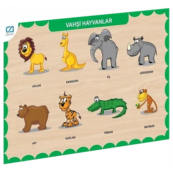 Ca Games Puzzle Vahşi Hayvanlar