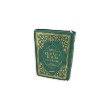 Çanta Boy Kuranı Kerim Meali Fermuarlı
