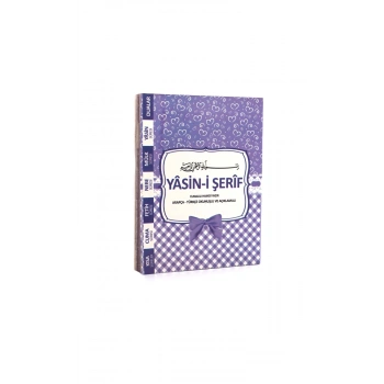 Çanta Boy Yasini Şerif Lila