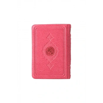 Cep Boy Kuranı Kerim Pembe Kılıflı