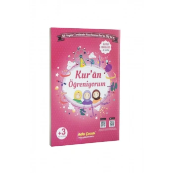 Çocuklar İçin Kuran Öğreniyorum Elifbası Pembe