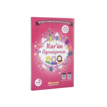 Çocuklar İçin Kuran Öğreniyorum Elifbası Pembe