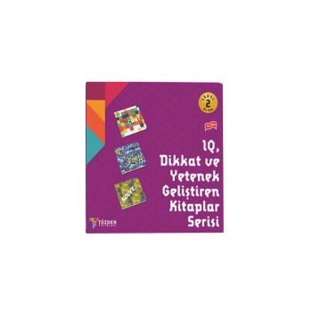 Dikkat ve Yetenek Geliştiren 3 Kitap Set 5+ Yaş Level 3