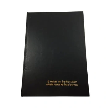 Dilman İş Güvenliği ve İş Sağlığı Tespit Öneri Defteri Ciltli