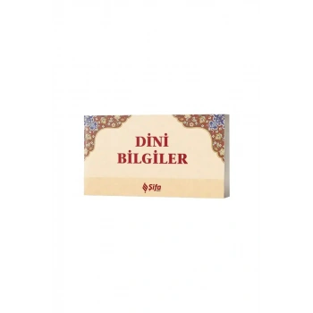 Dini Bilgiler - Kartela