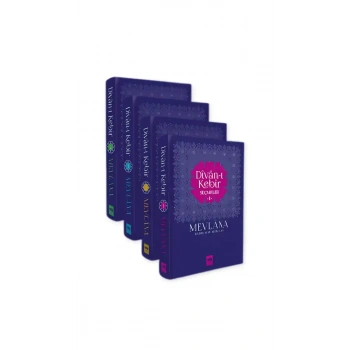 Divanı Kebir Seçmeler 4 Cilt Takım