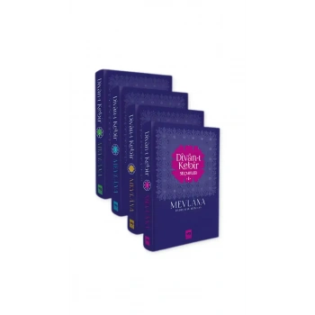 Divanı Kebir Seçmeler 4 Cilt Takım