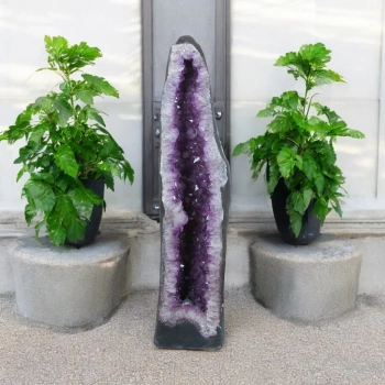 Doğal Ametist Kütlesi Mekan Dekoru - Osmanlı Doğal Taş- 88,40 Kg