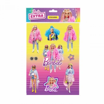Dolphin Barbie 3D Sticker