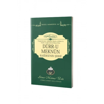Dürru Meknün Kasidesinin Şerhi