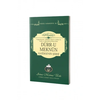 Dürru Meknün Kasidesinin Şerhi