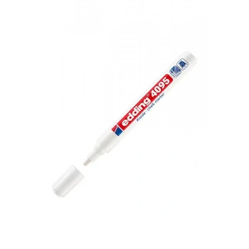 Edding 4095 Likit Tebeşir Kalemi Beyaz 2-3 mm