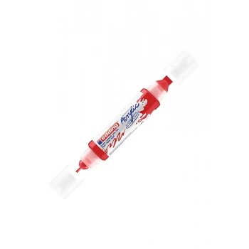 Edding 5400 3D Double Akrilik Liner Trafik Kırmızı