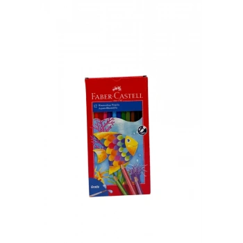 Faber Aquarell Boya Kalemi 12 Renk Karton Kutu
