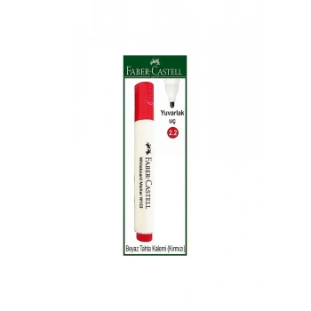 Faber Castell Beyaz Tahta Kalemi Kırmızı