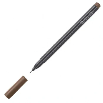 Faber Castell Grip Finepen 0.4 Açık Kahverengi