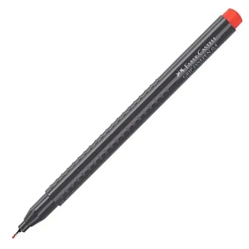 Faber Castell Grip Finepen 0.4 Keçeli Kalem Kırmızı