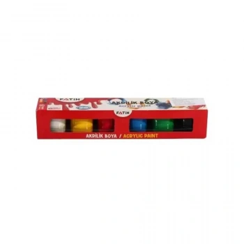 Fatih Akrilik Boya 6 Renk 25 Ml