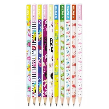 Fatih Flamingo Desenli Kurşun Kalem