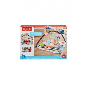 Fisher Price Neşeli Hayvanlar 3 ü 1 Arada Jimnastik Merkezi