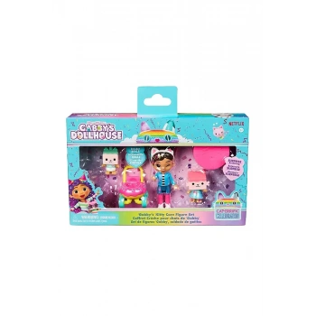 Gabbys Dollhouse Kedi Bakımı Figür Seti