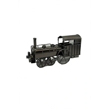 Giftzen Metal Masaüstü Süs Nostaljik Tren