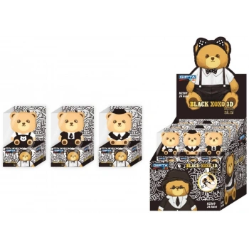 Gıpta Black Xoxo 3D Silgi