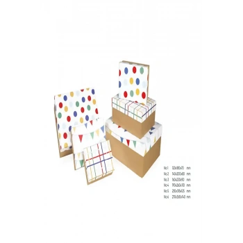 Gıpta Jolly Dikdörtgen 3 No Lu Hediyelik Kutu BX1683-03