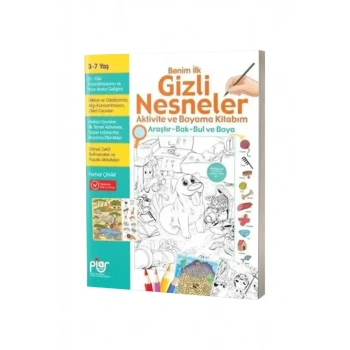 Gizli Nesneler Aktivite ve Boyama Kitabım