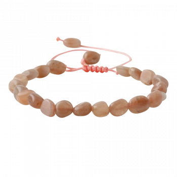 Güneş Taşı Natürel Kesim Doğal Taş Bileklik