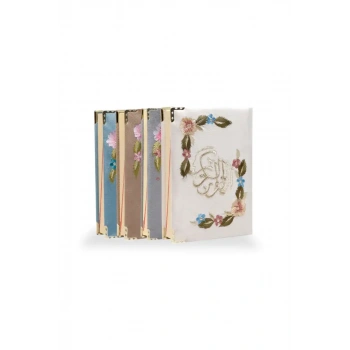 Hafız Boy Nakışlı Süngerli Kadife Kuranı Kerim