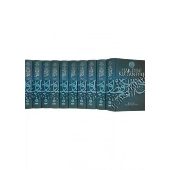 Hak Dini Kuran Dili 10 Cilt Takım Hafız Boy Ciltli