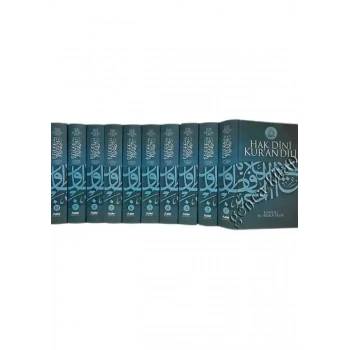 Hak Dini Kuran Dili 10 Cilt Takım Hafız Boy Ciltli