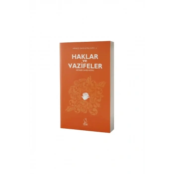 Haklar ve Vazifeler Cep Boy