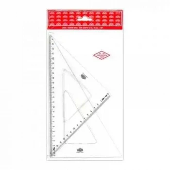 Hatas Teknik Gönye Seti 26 cm 60-45