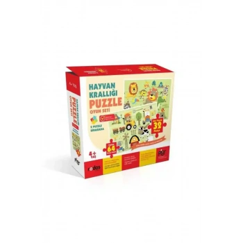 Hayvan Krallığı Puzzle Oyun Seti 2