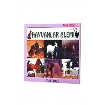 Hayvanlar Alemi - Karton Kitap 9 - 2-5 Yaş